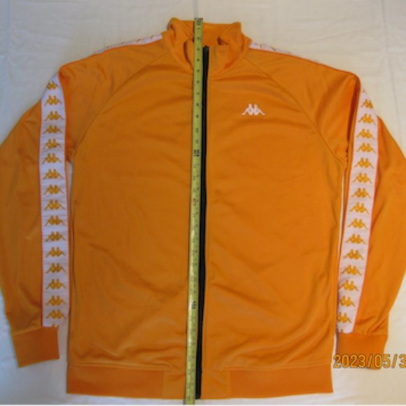 KAPPA Anniston Jacket XXL 'Orange/White' (BRAND NEW, RARE!) 'Unisex' - Picture 10 of 16